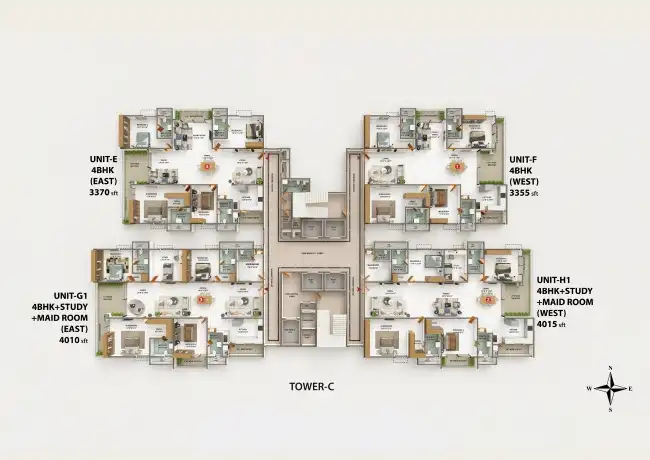Tower C RFI Floor Plan