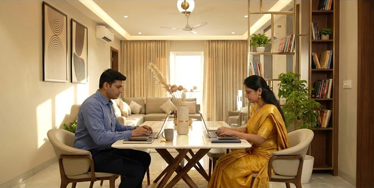 Couple enjoying privacy